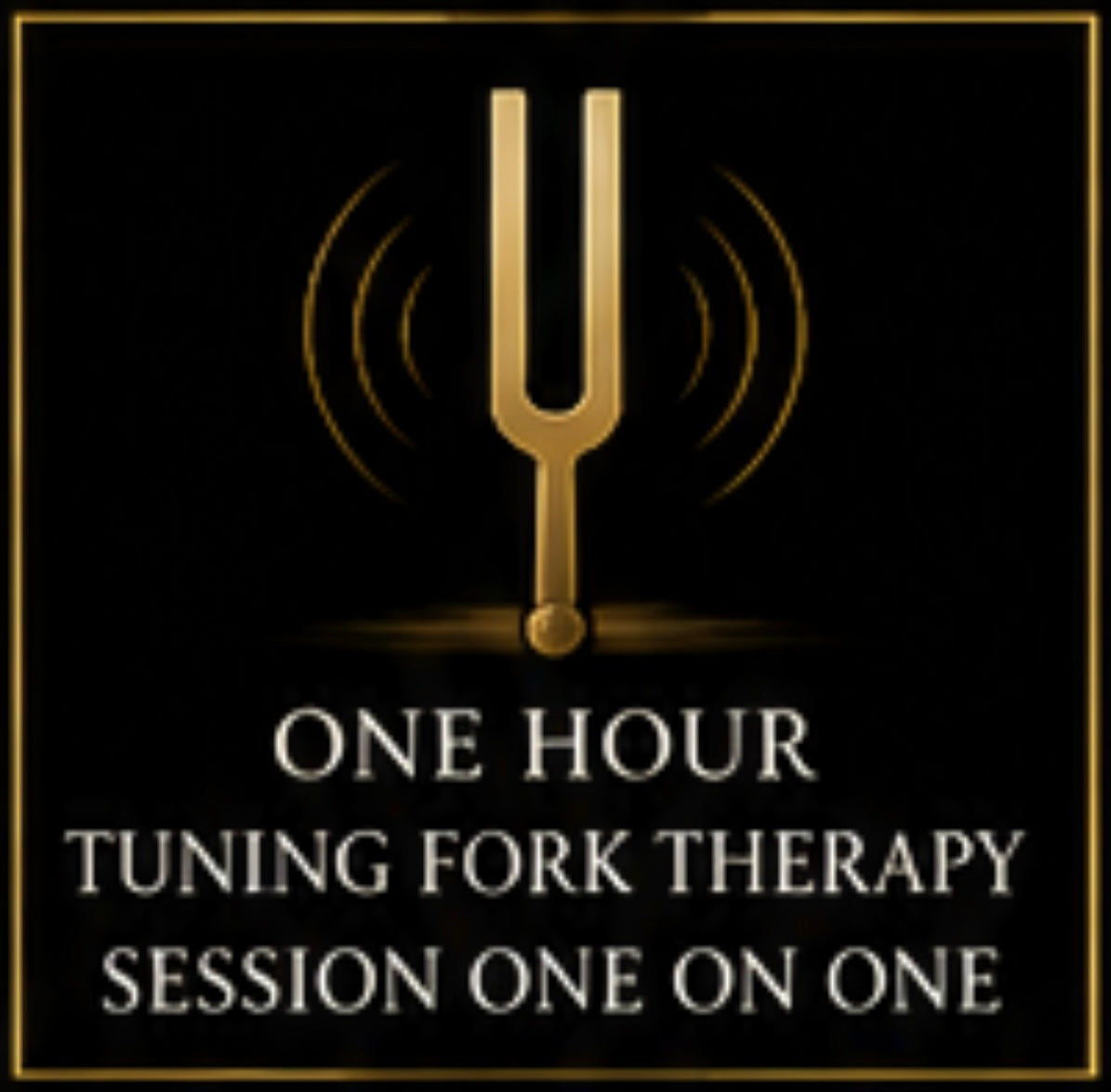 One hour tuning fork therapy session one on one