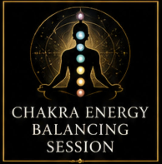 Chakra energy balancing session