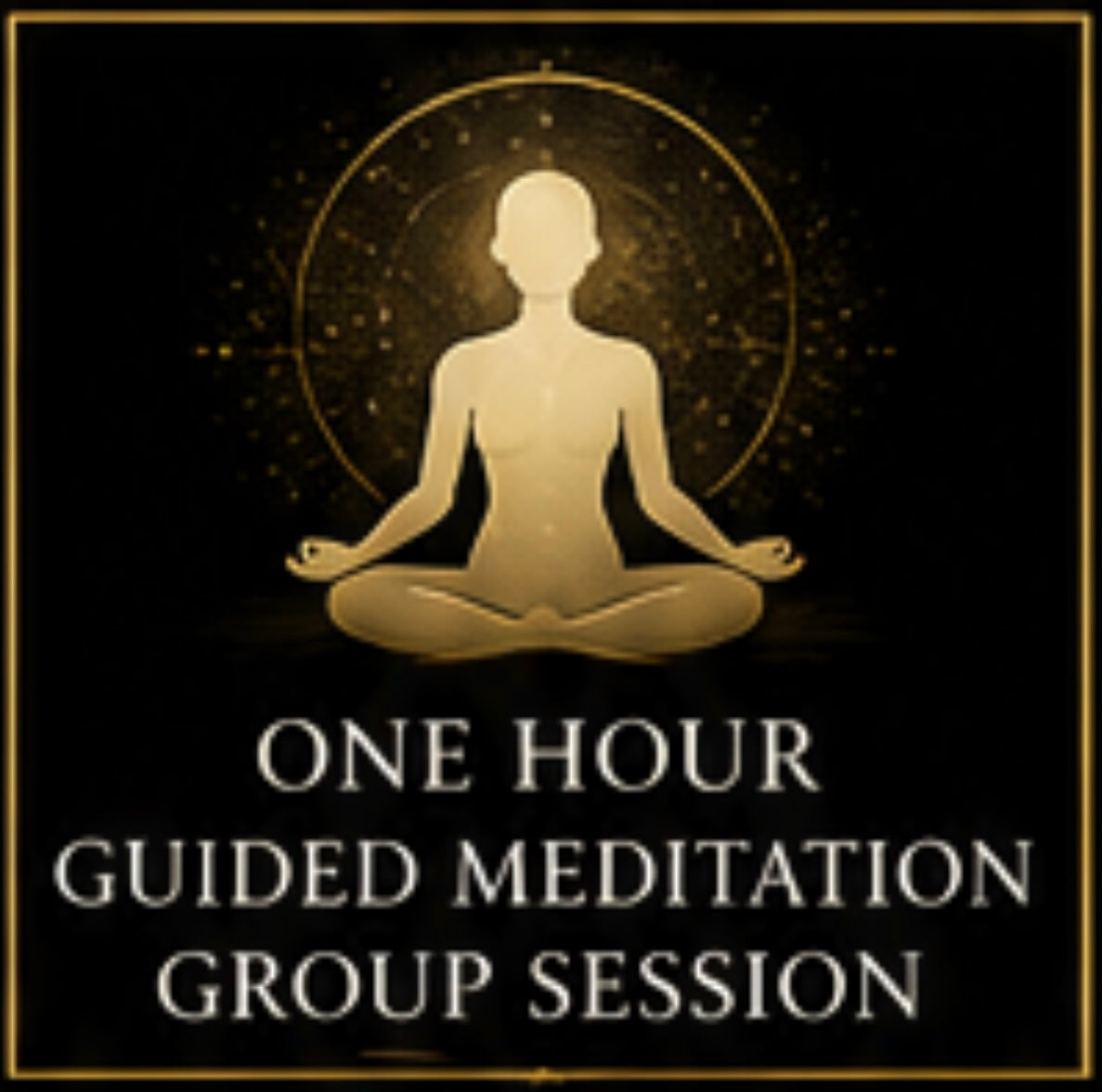 One hour guided meditation group session
